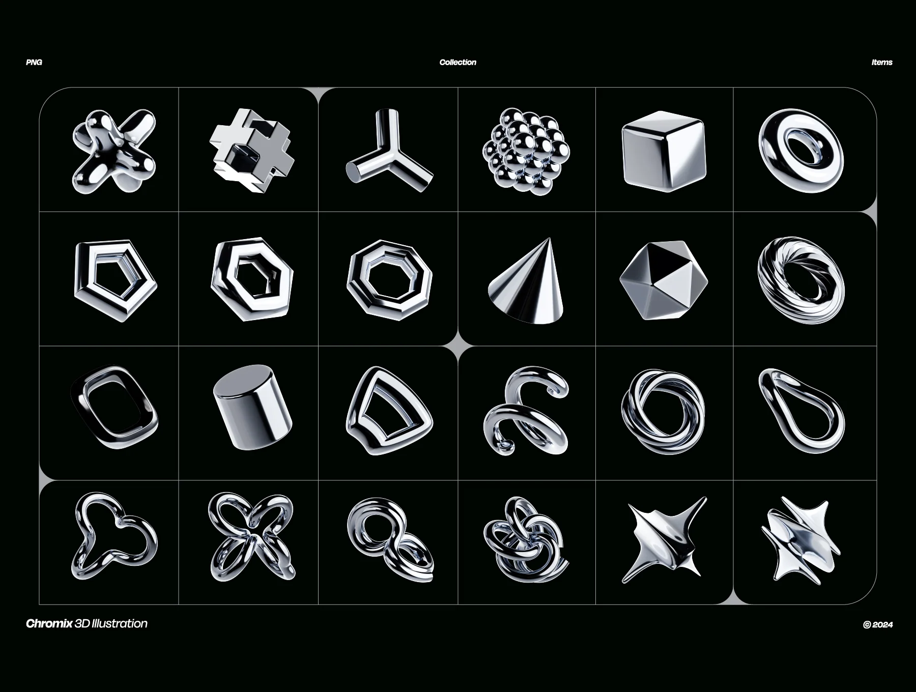 Chromix 3D Illustration 7