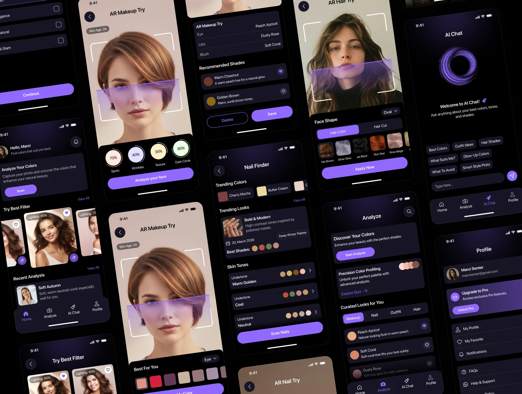 Chromo – Color Analysis App UI Kit 4