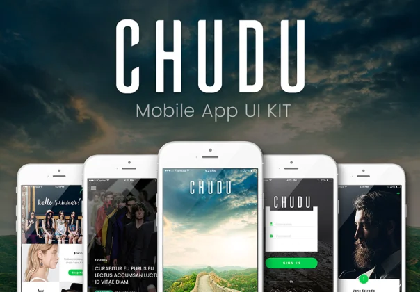 Chudu Mobile UI Kit