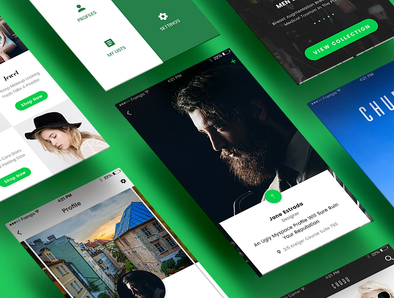 Chudu Mobile UI Kit 3