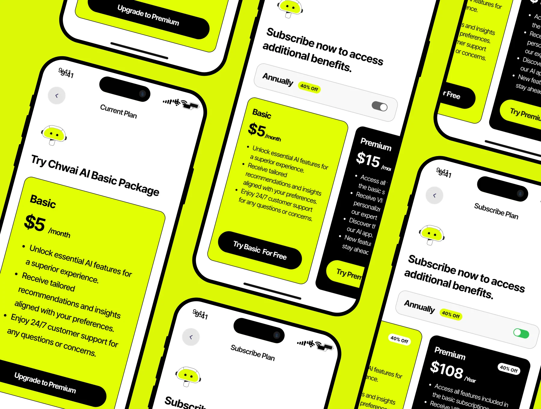 Chwai mobile ui kit 6