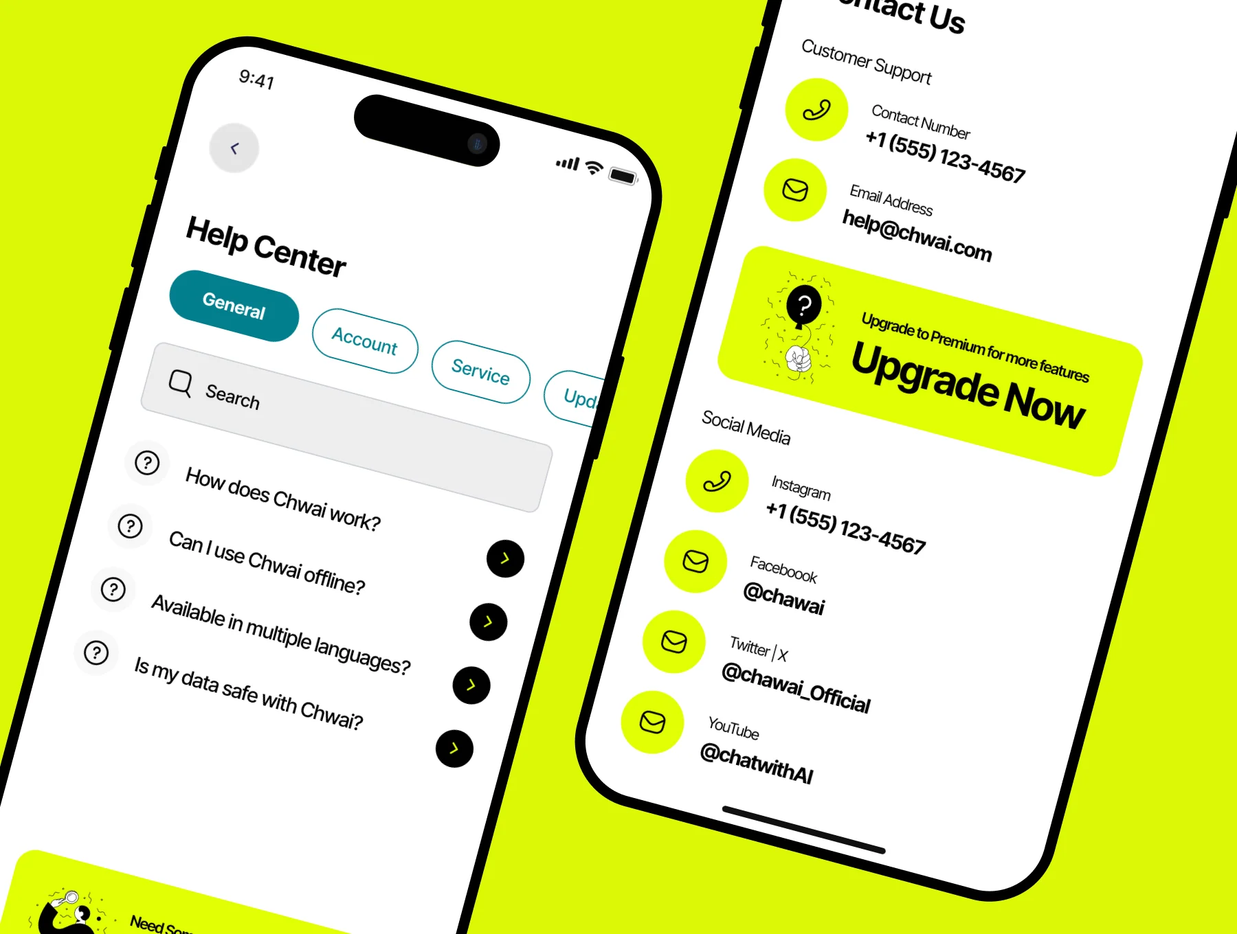 Chwai mobile ui kit 7