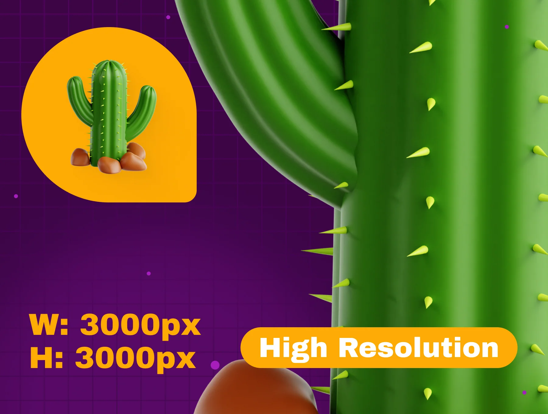 Cinco de Mayo 3D Icon Set 2