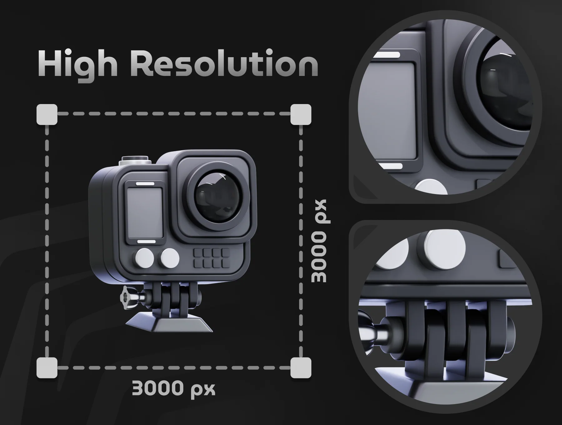 Cinema 3D Icon Set 4