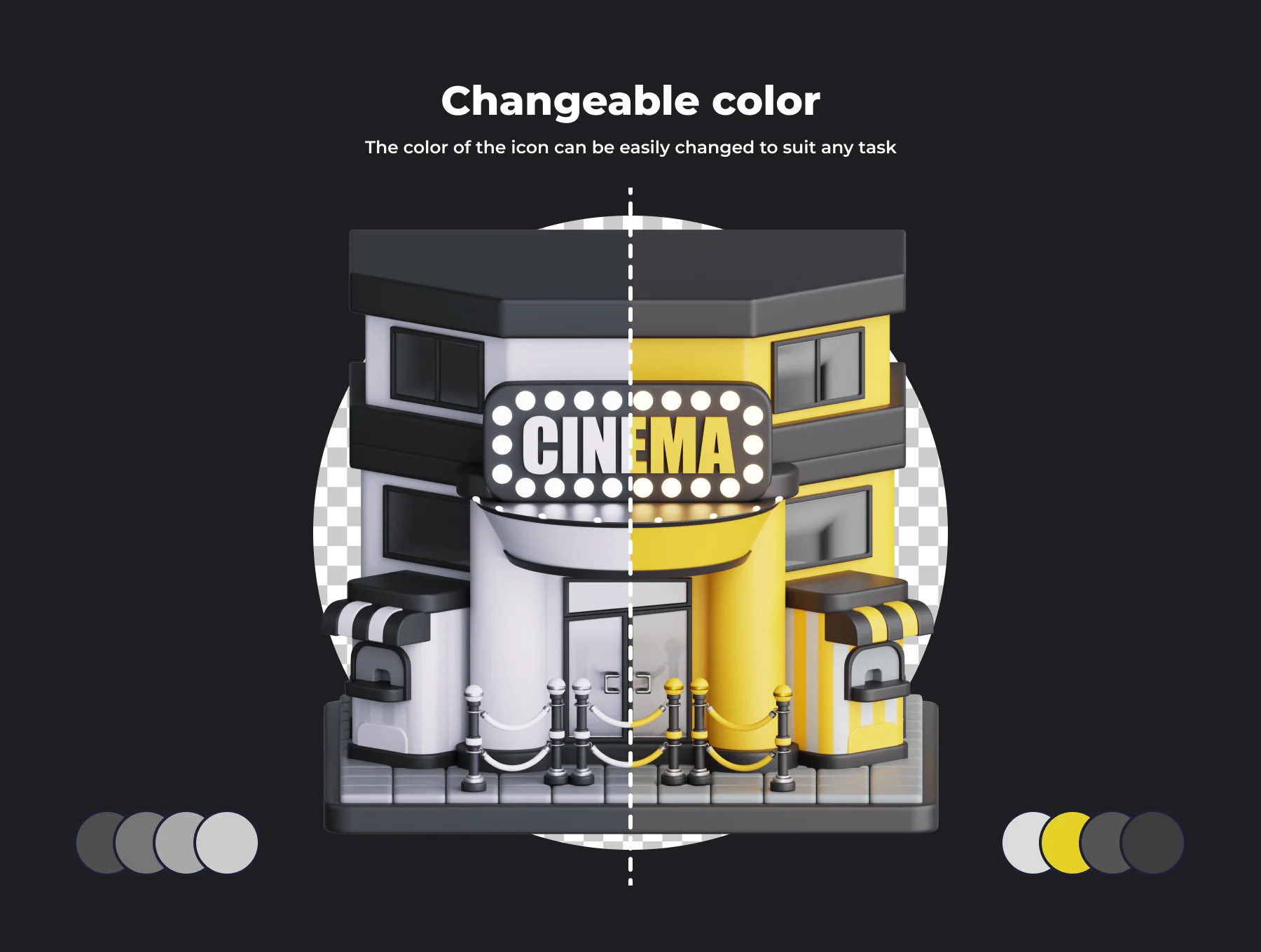 Cinema 3D Illustration Pack 5