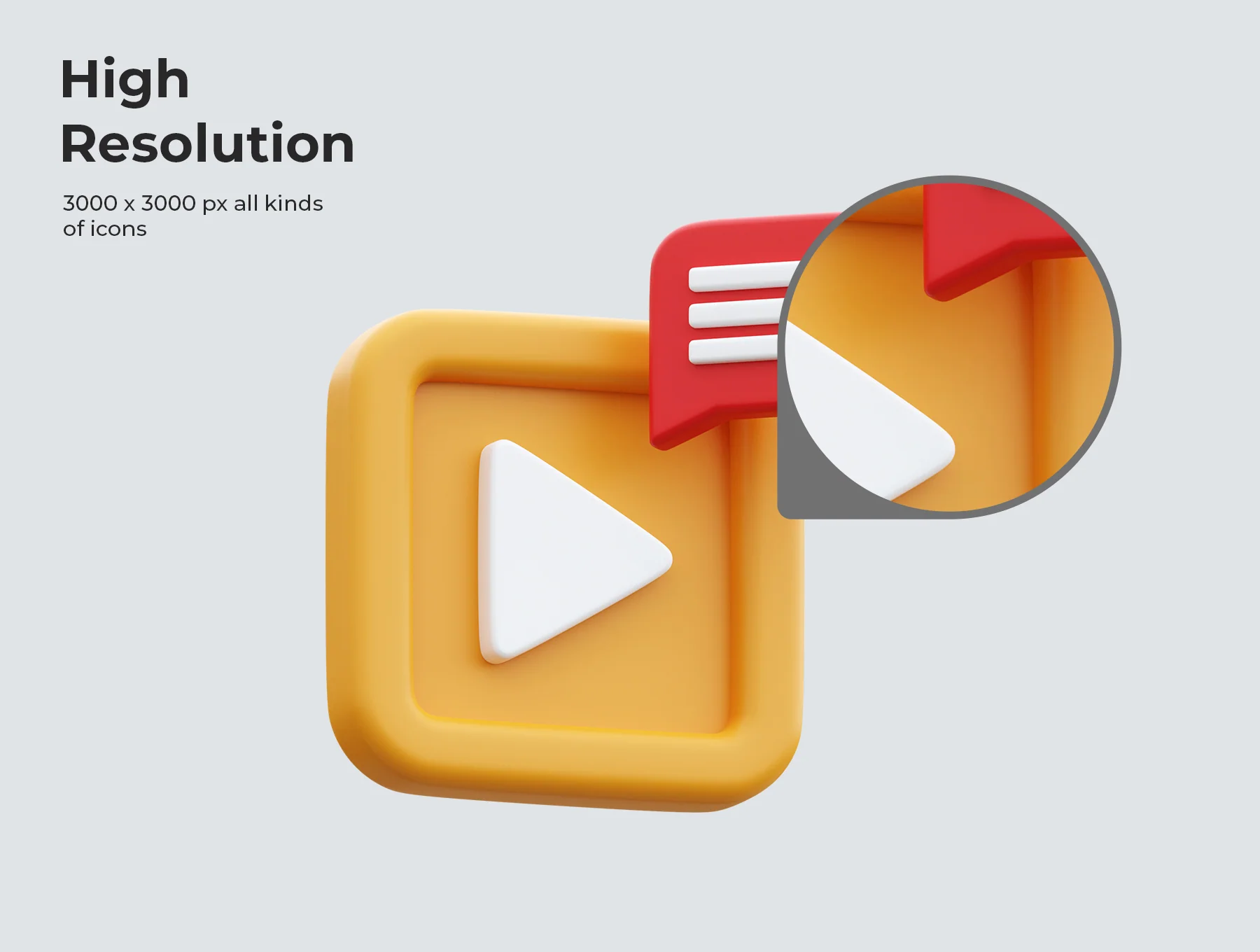 Cinema 3D Icons 3