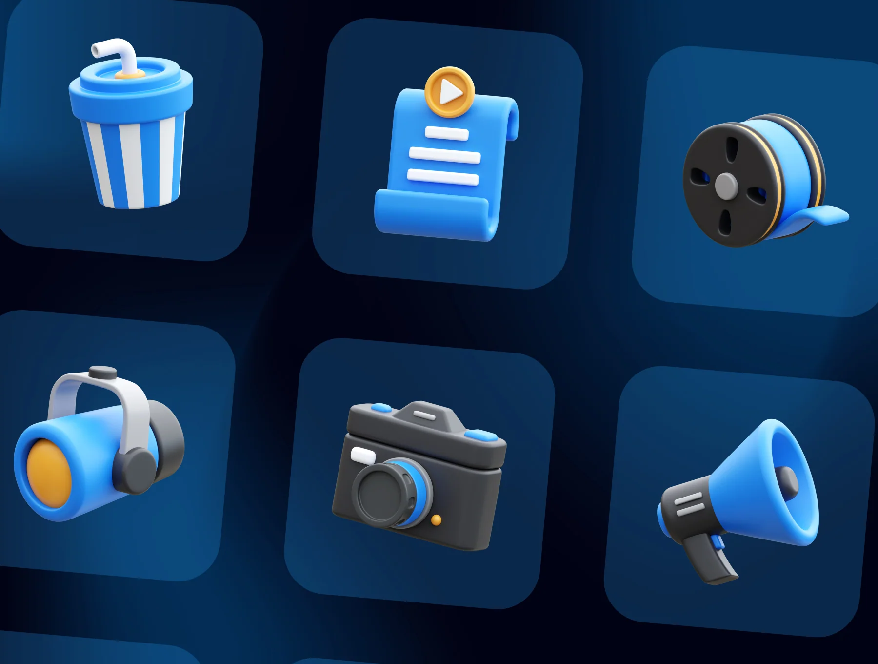 Cinema 3D Illustrations 5