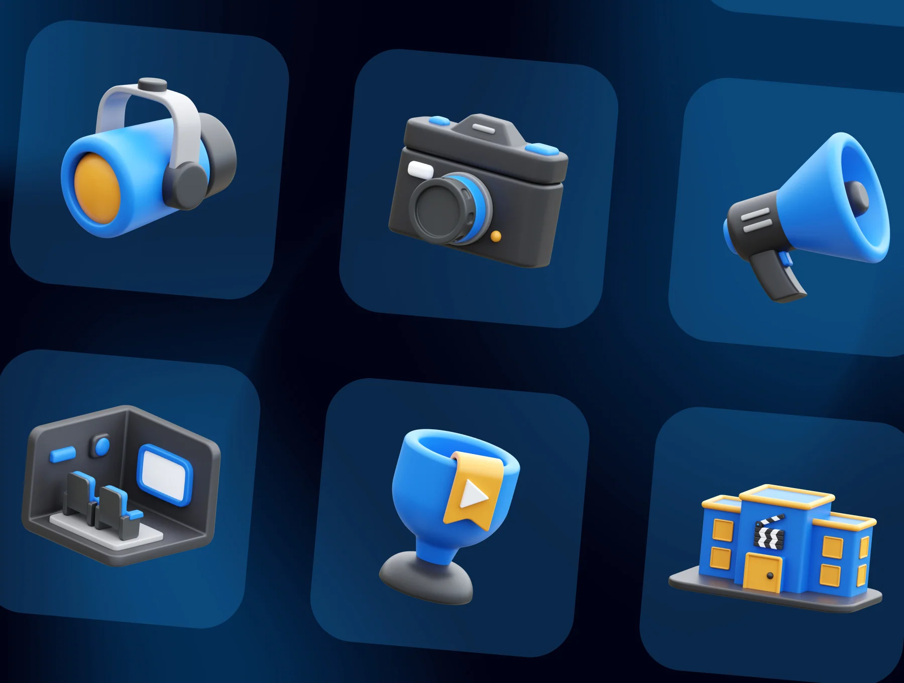 Cinema 3D Illustrations 6