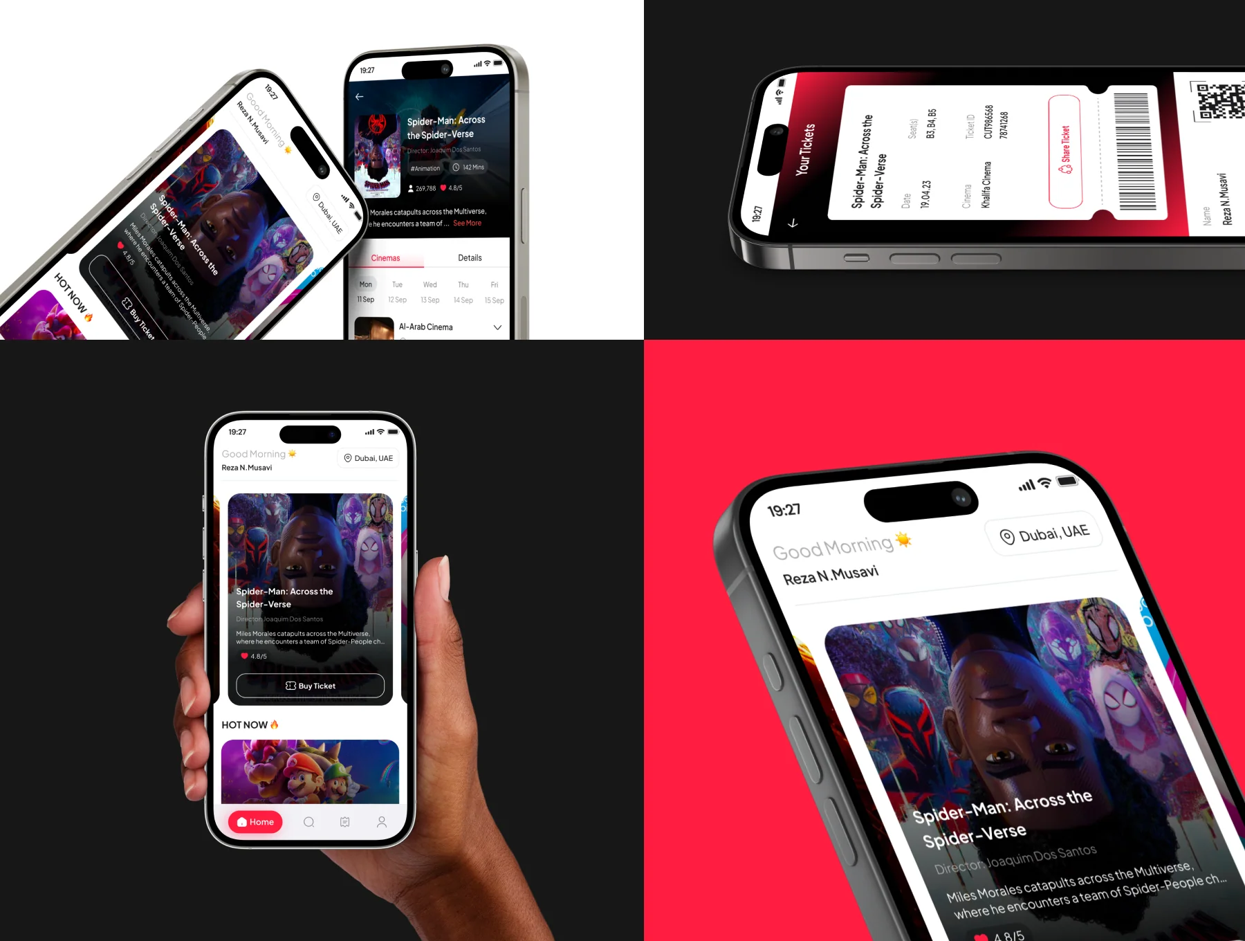 Cinema App UI Kit 7