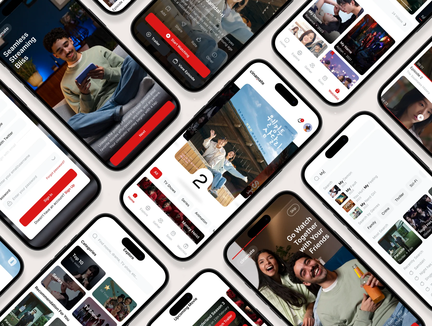 Cinemate - Movie Mobile App UI KIT 7