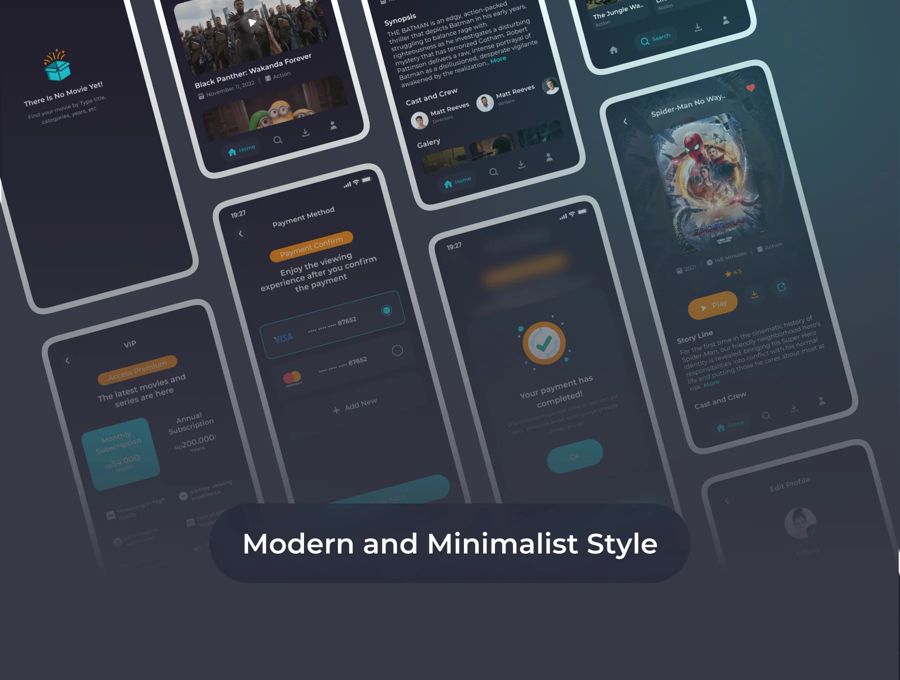 Cinemax - Movie Apps UI Kits 6