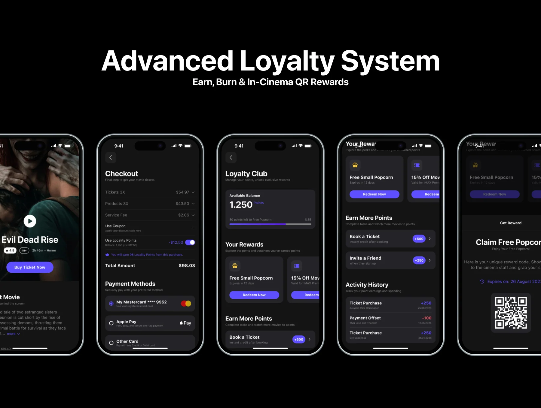 Cinemon - Premium Cinema & Movie Ticket Booking UI Kit 2