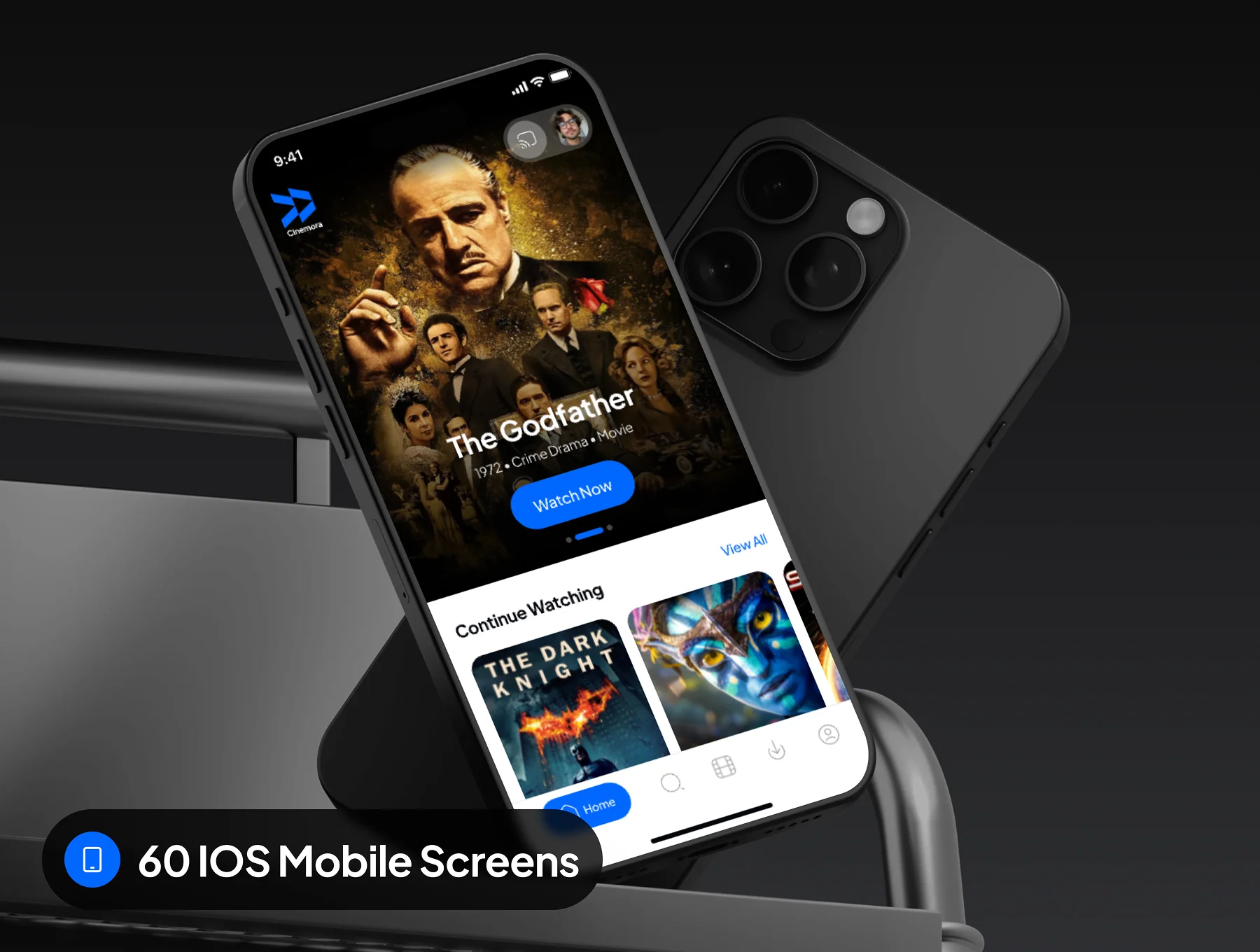 Cinemora - Movie Streaming App UI Kit 9