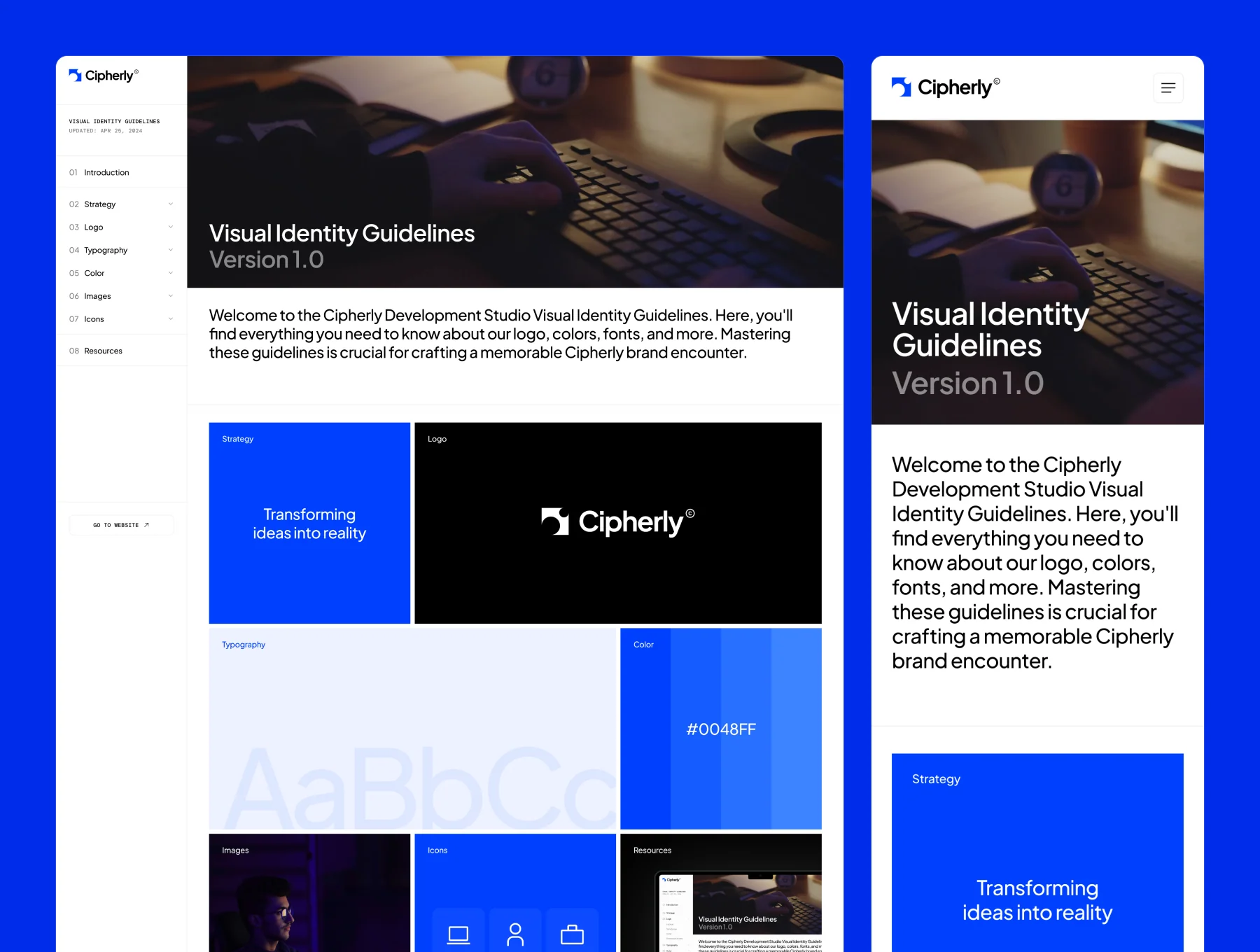 Cipherly — Brand Guidelines Website 3