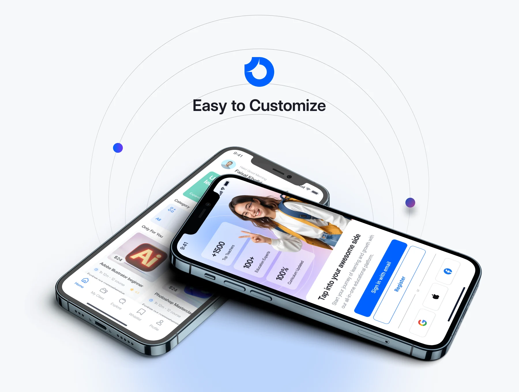 Circle Class - Online Learning UI KIT 3