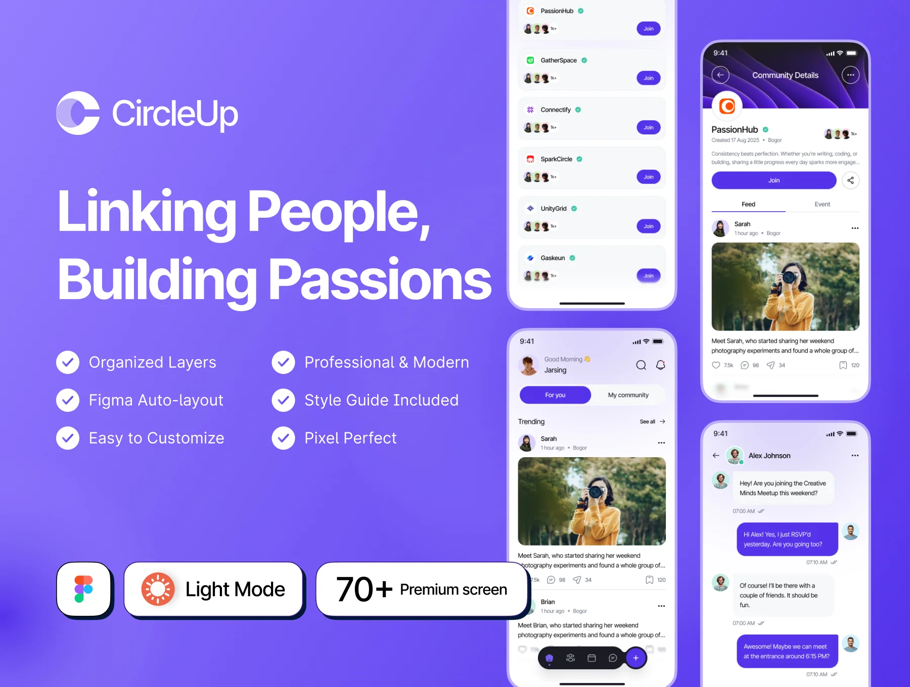 CircleUp - Linking People, Building Passions