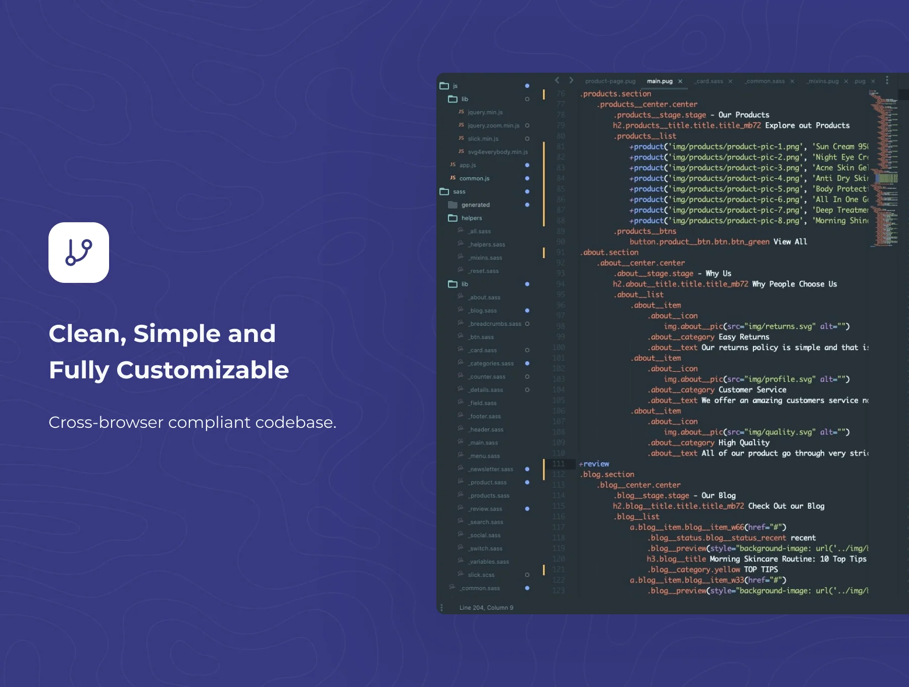 Circular Landing Pages HTML 3
