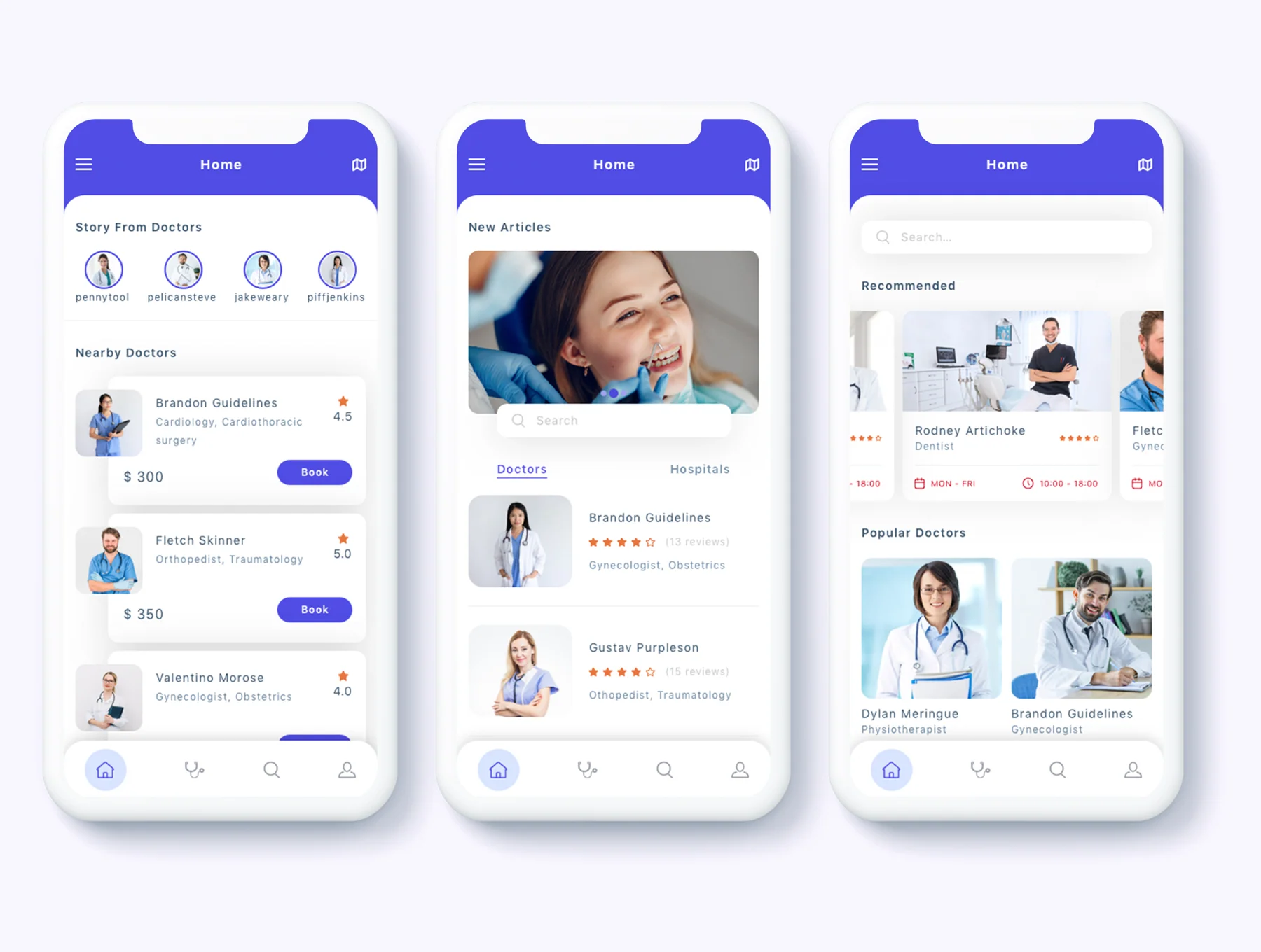 Civan - Find Doctor App UI Kit 2