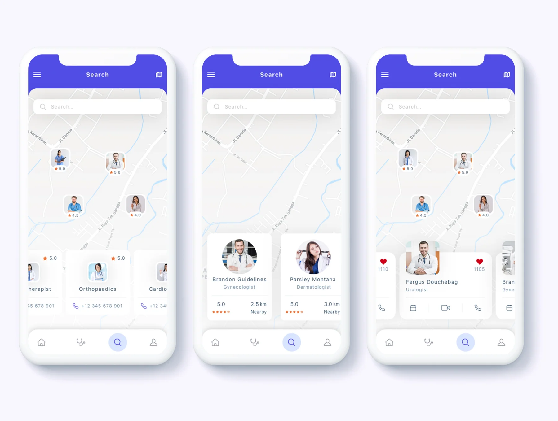 Civan - Find Doctor App UI Kit 4