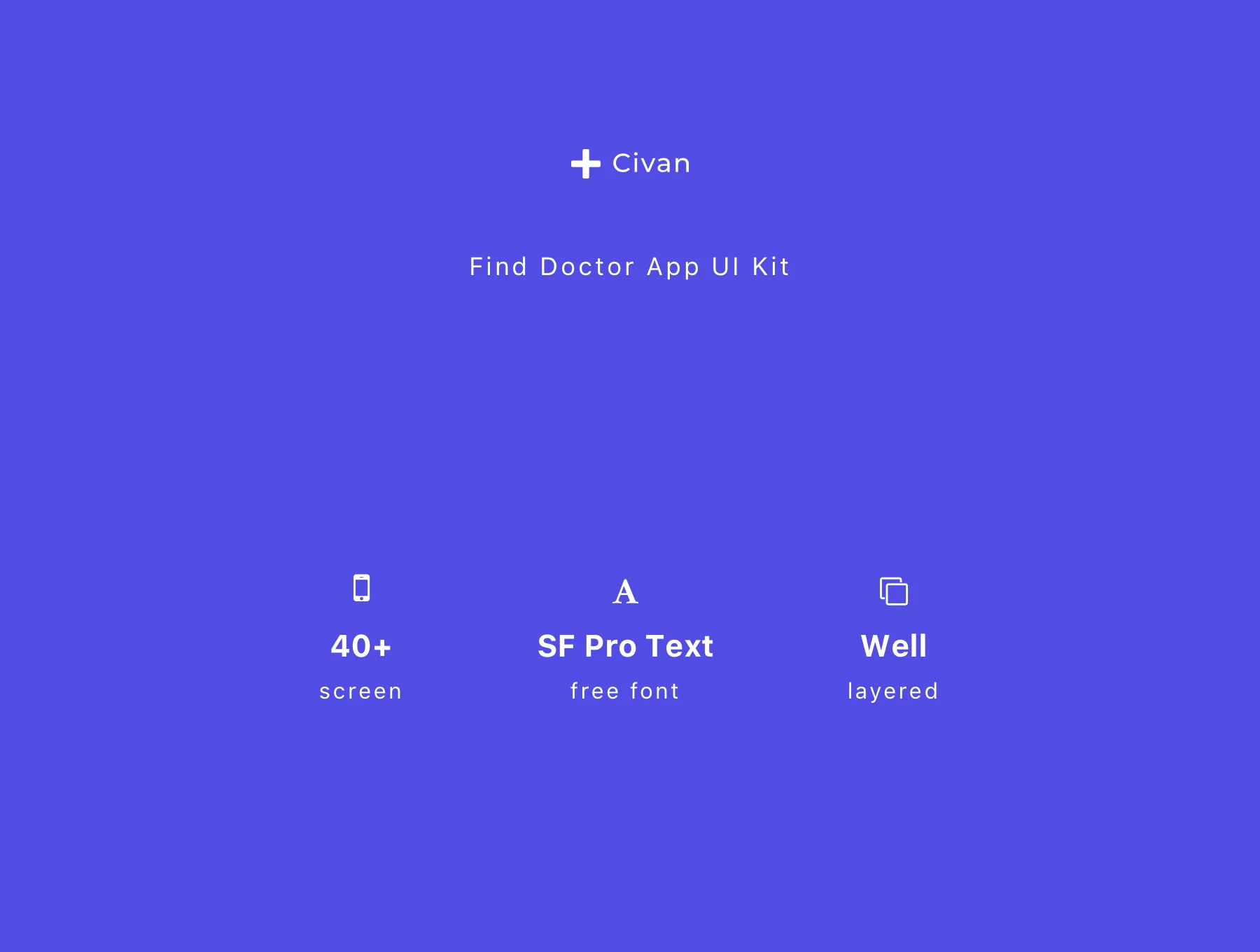 Civan - Find Doctor App UI Kit 6