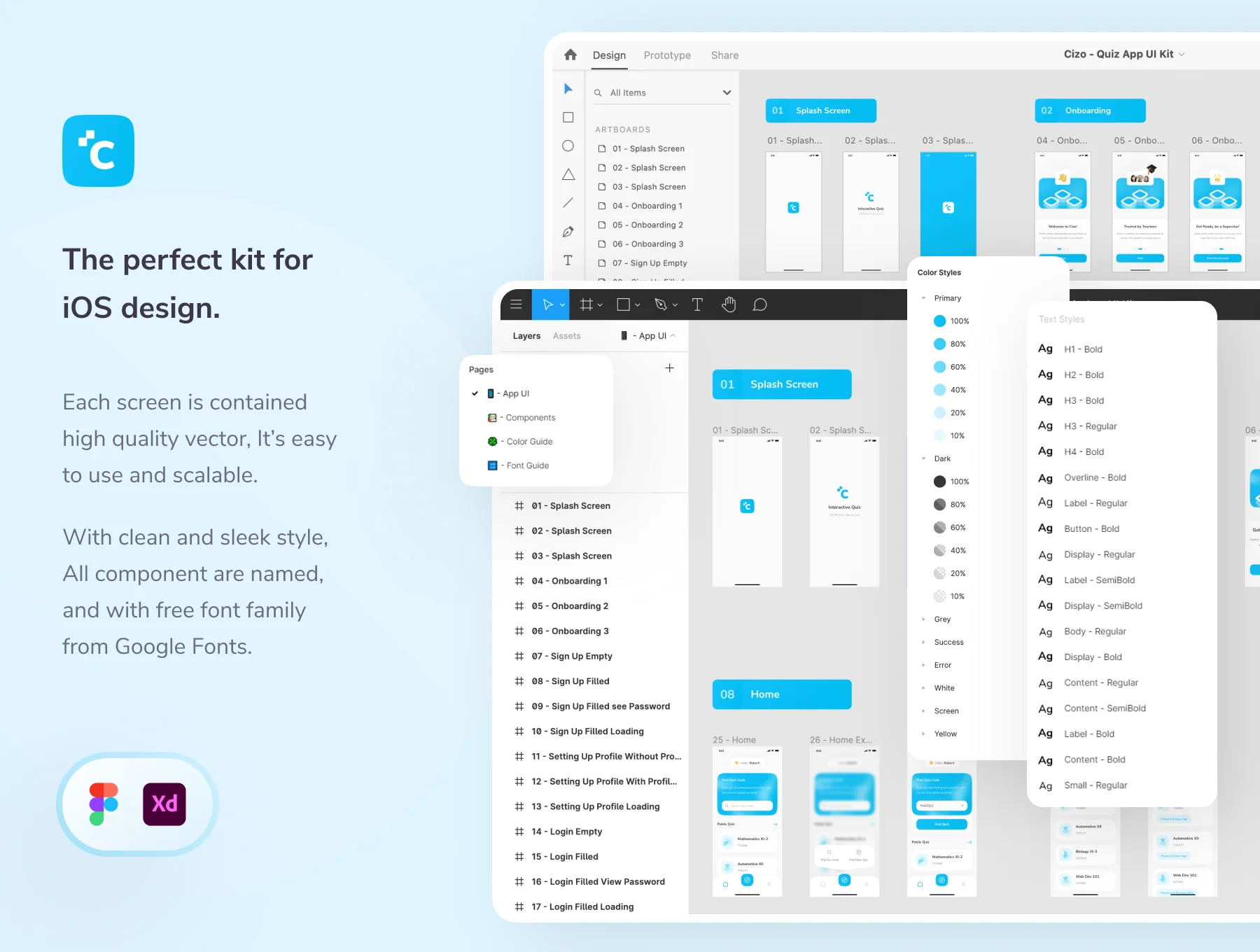 Cizo - Quiz App UI Kit 6