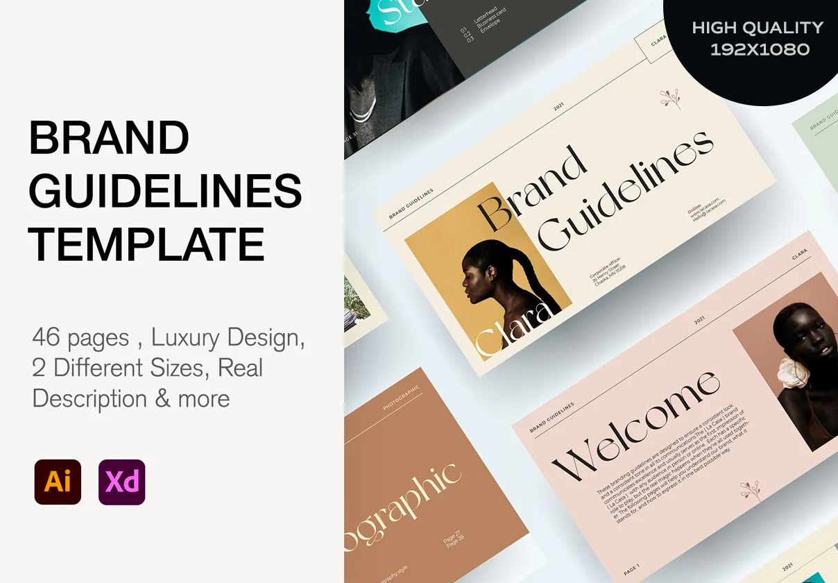 CLARA - Brand Guidelines Template