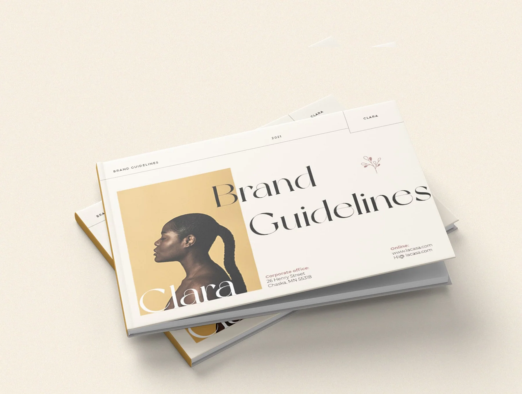CLARA - Brand Guidelines Template 4