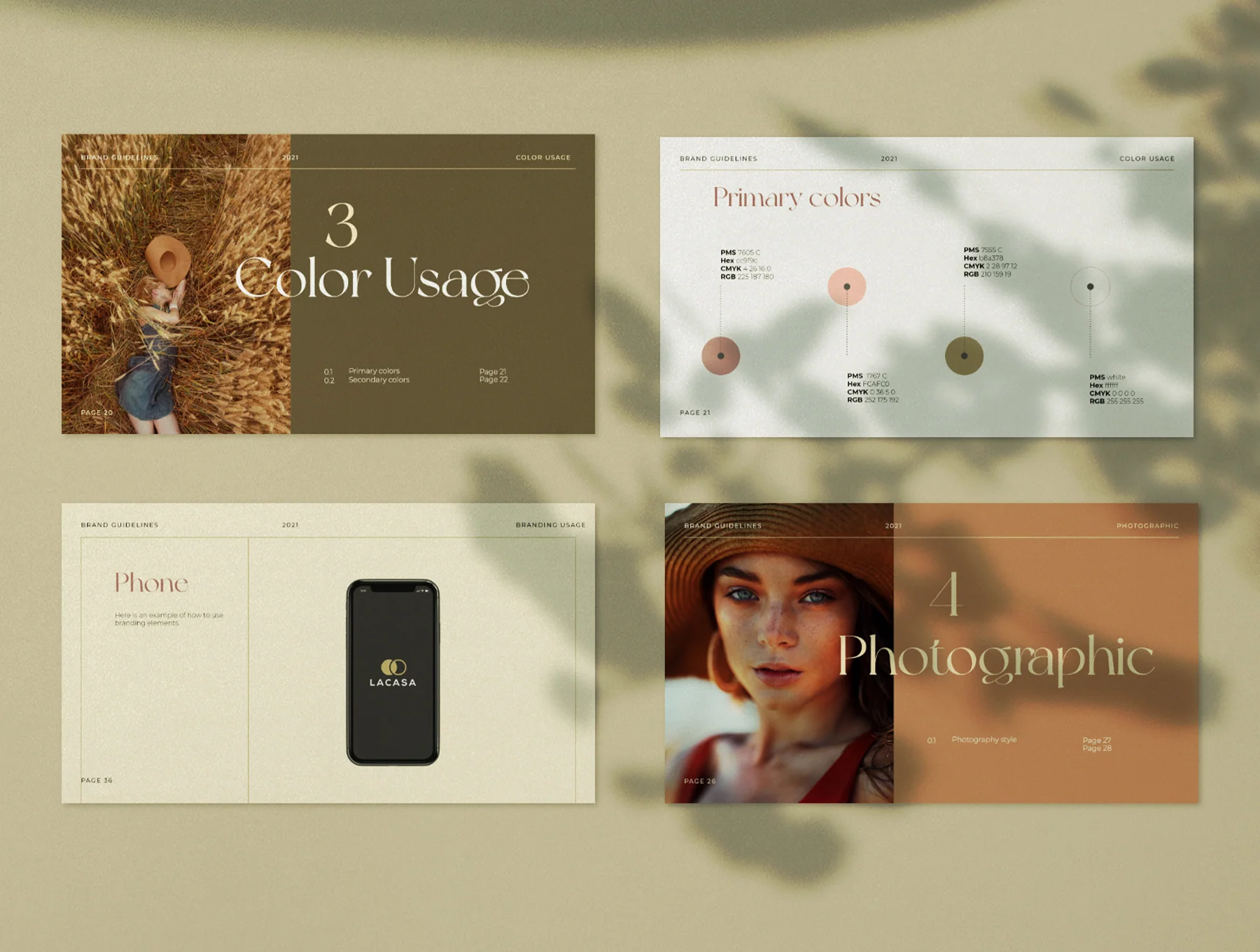 CLARA - Brand Guidelines Template 6