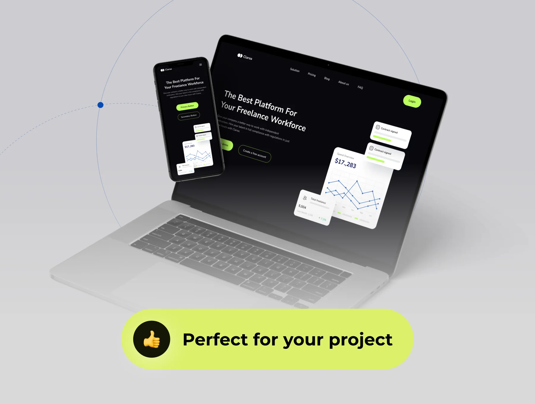Claraa - SaaS Web Templates 7