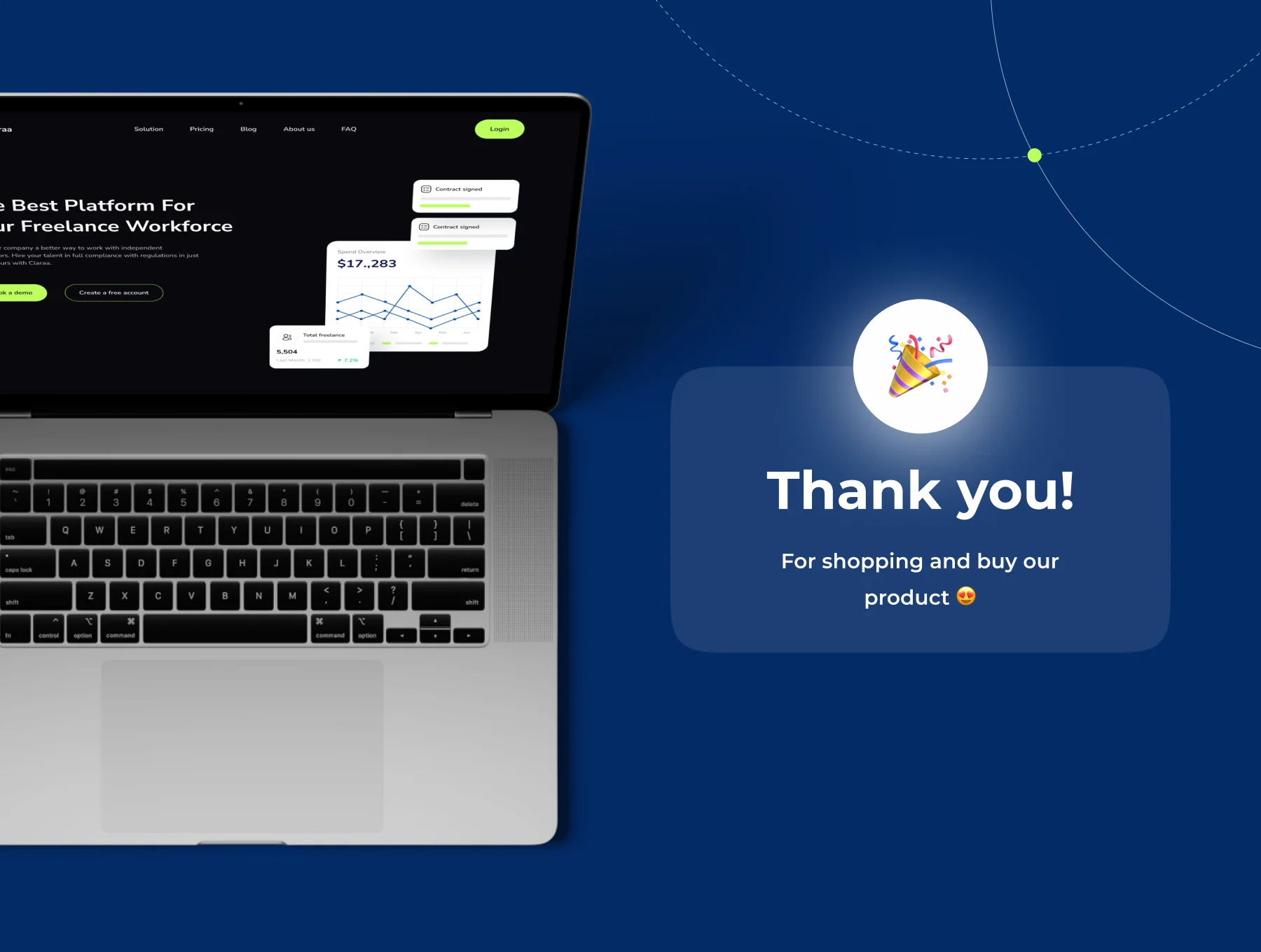 Claraa - SaaS Web Templates 8