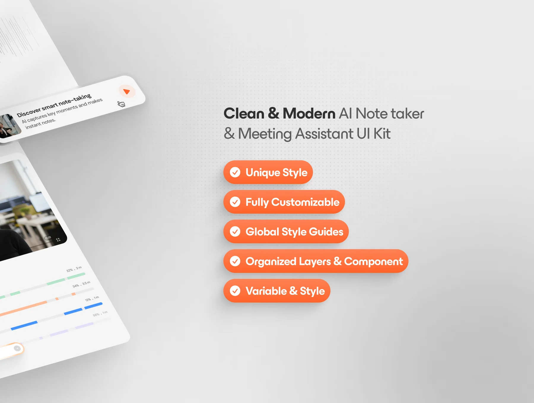 Clario AI - AI Note taker & Meeting Assistant UI Kit 2