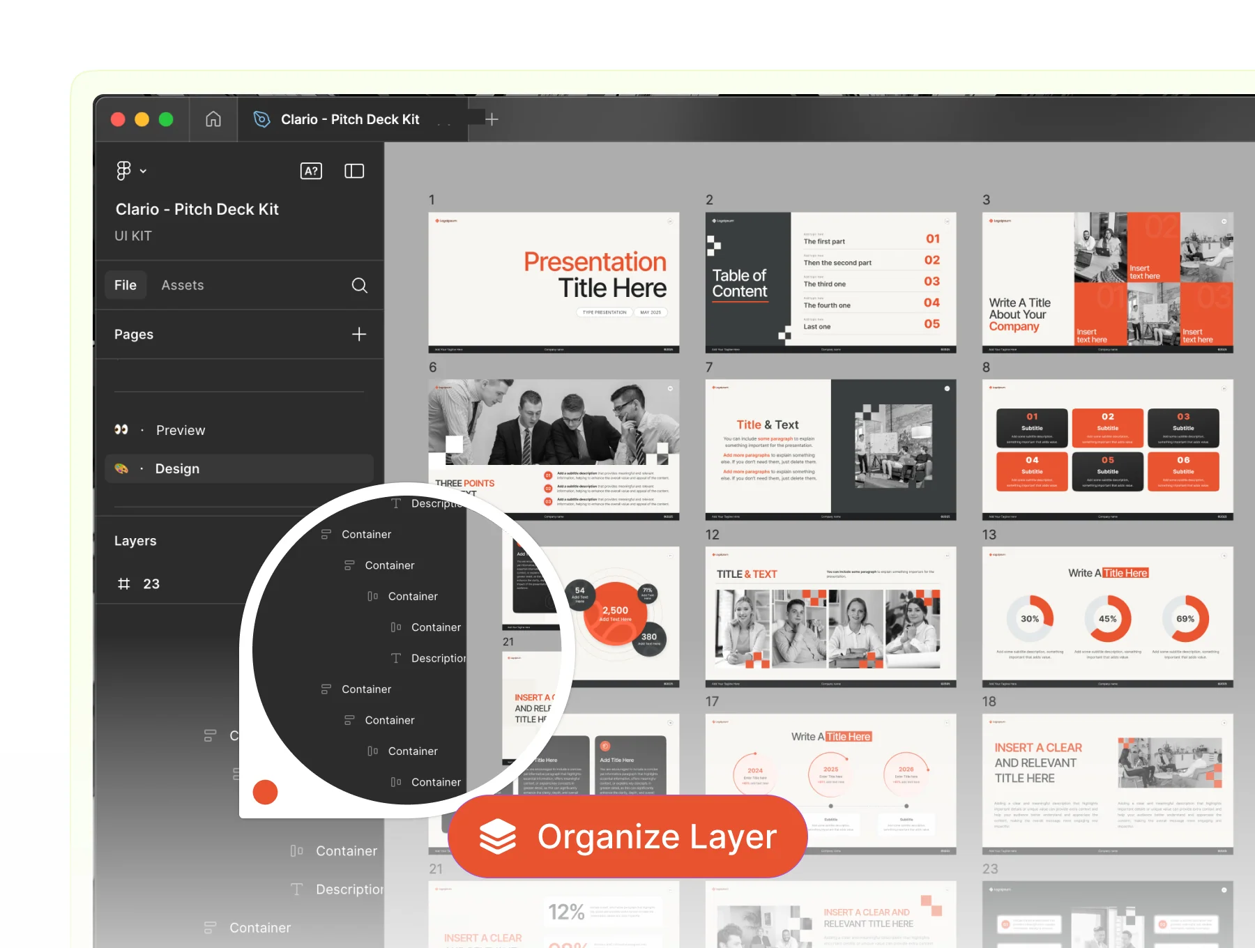 Clario Pitch Deck Kit 3