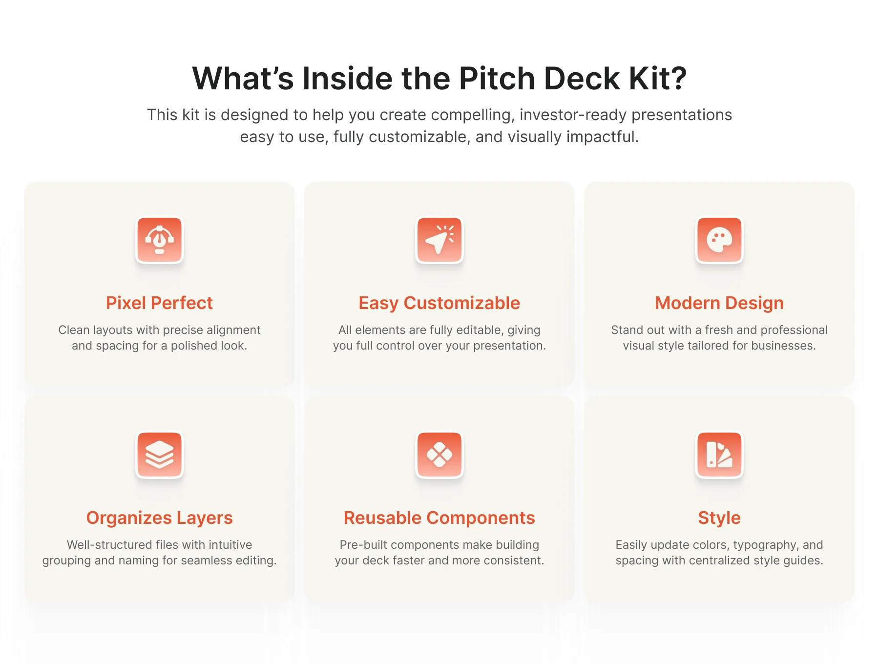 Clario Pitch Deck Kit 6