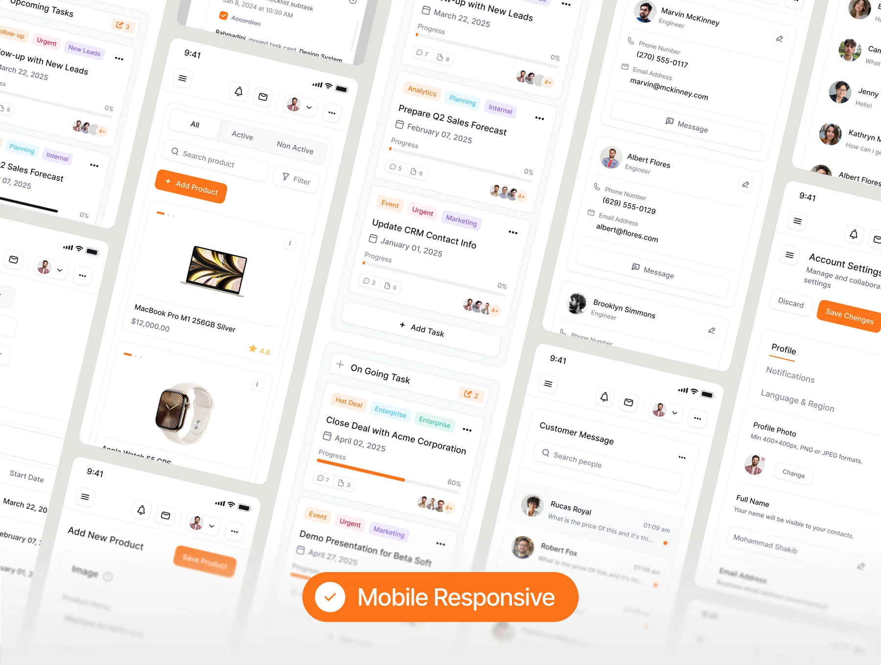 Clario - Sales CRM Platform Dashboard 6