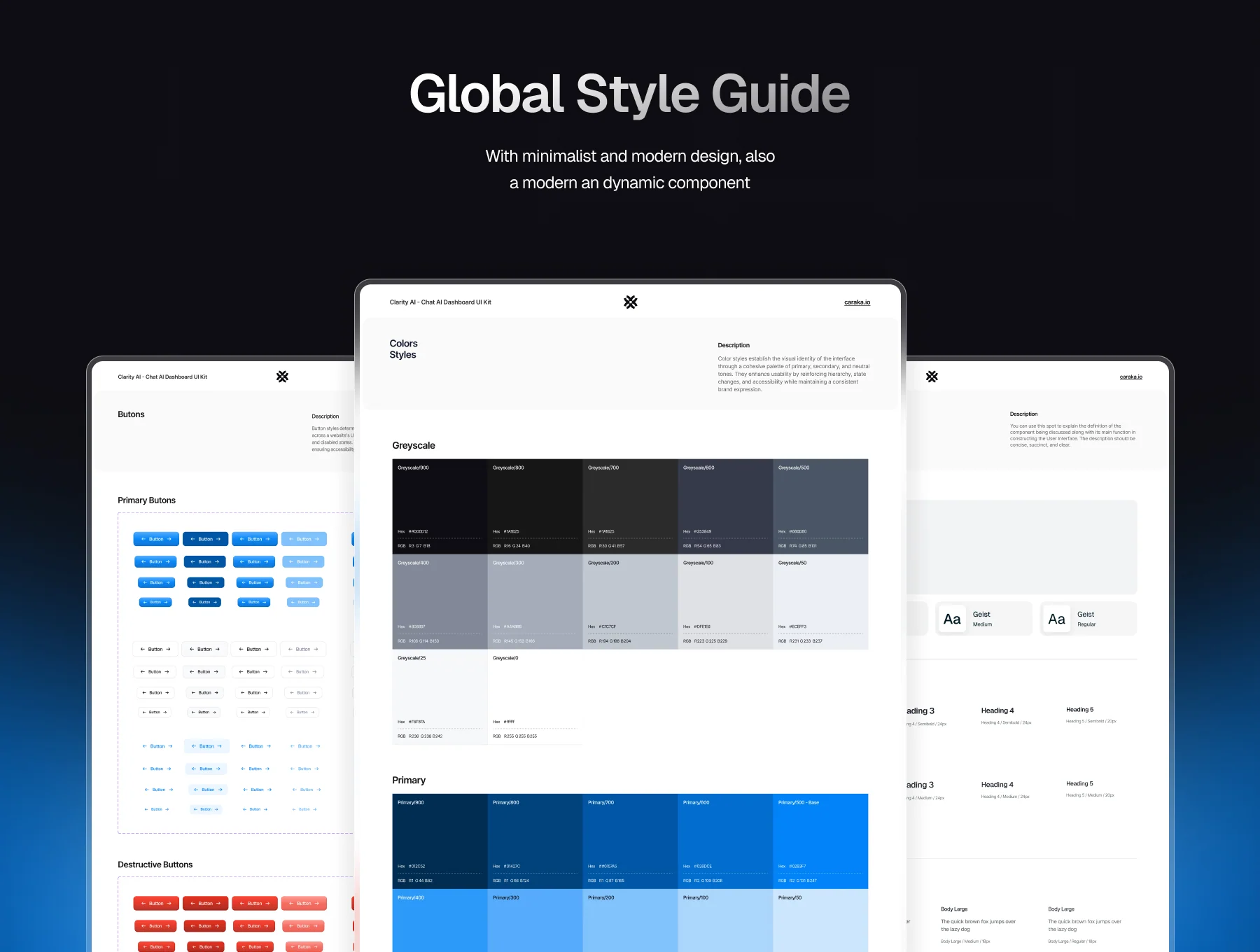 Clarity - Chat AI dashboard UI Kit 3