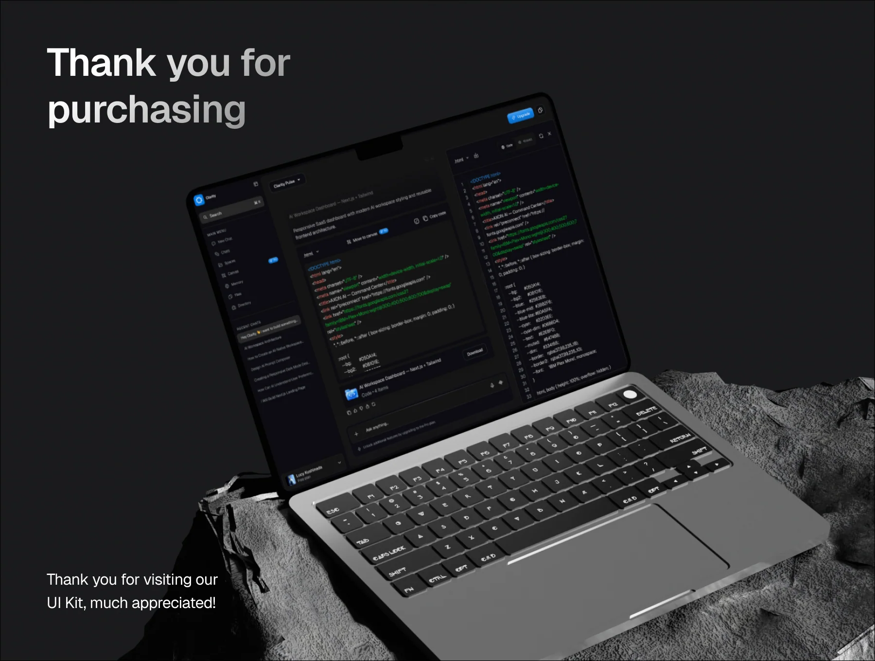 Clarity - Chat AI dashboard UI Kit 8