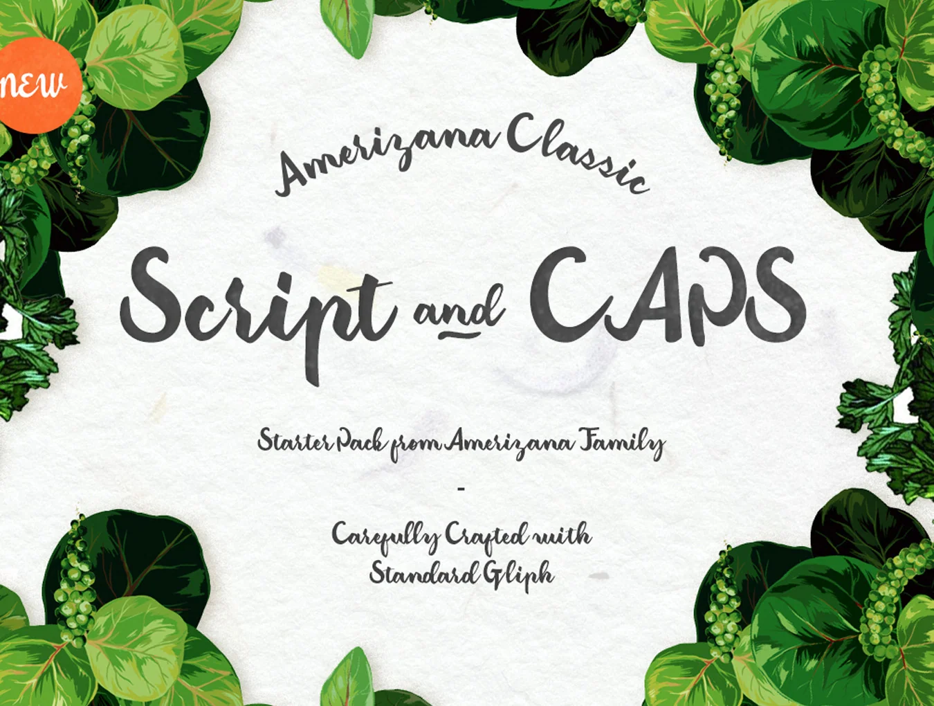 Classic Amerizana Regular Typeface 2