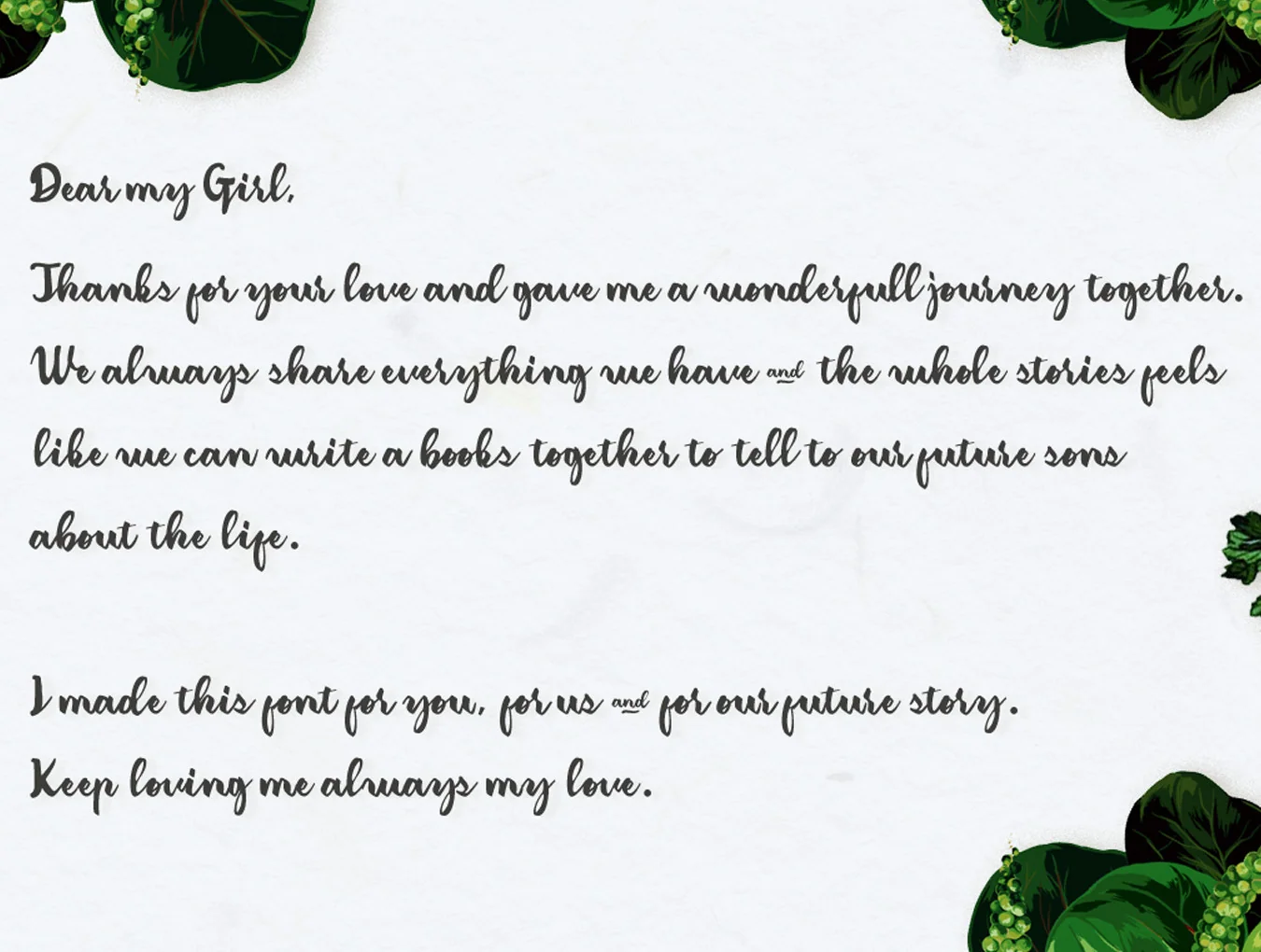 Classic Amerizana Regular Typeface 6