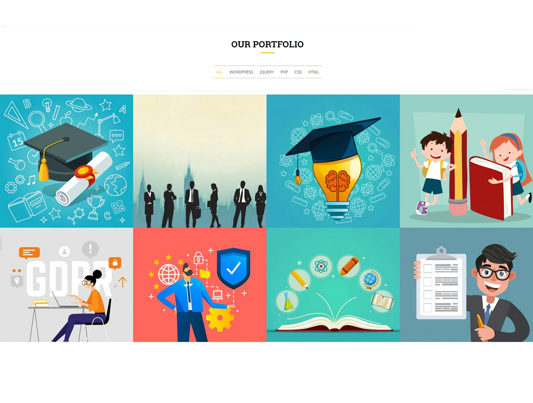 Classicpro - Responsive HTML5 one page Template 2