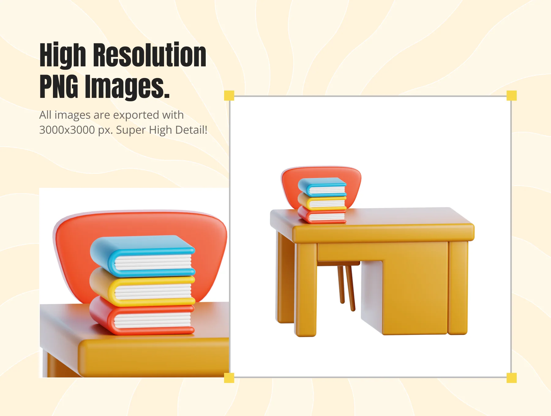 Classroom Object 3D Icon 6