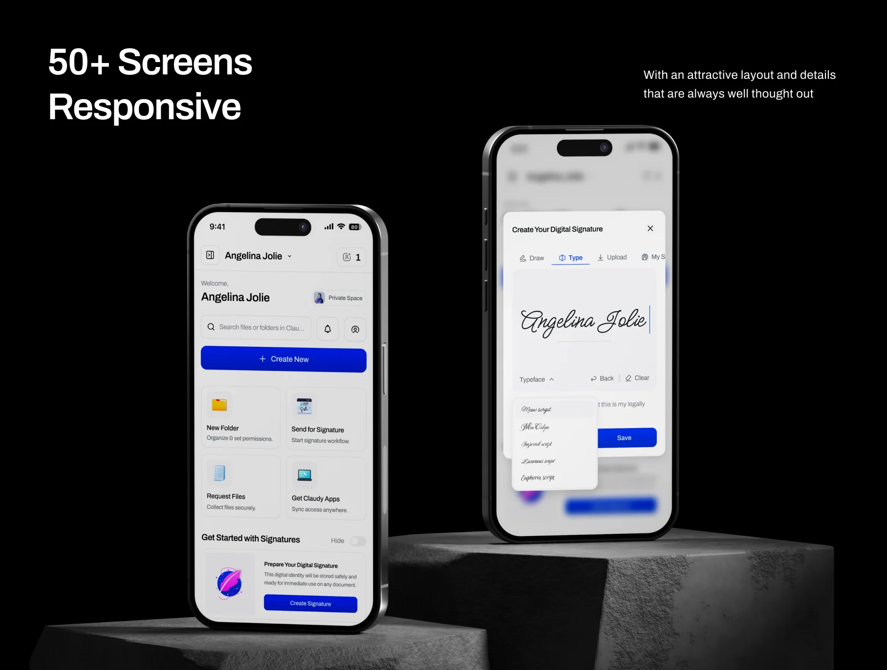 Claudy - Cloud Storage UI Kit 6