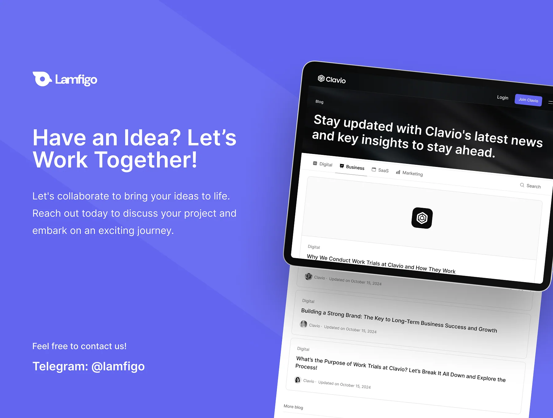 Clavio - SaaS Framer Template & UI Kit Design 8