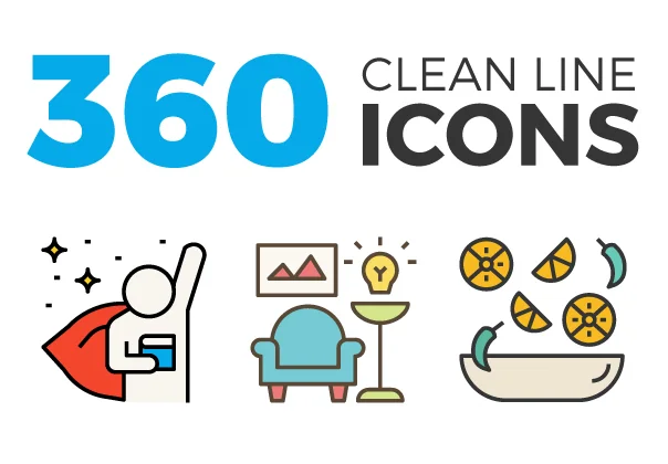 Clean Line Icons