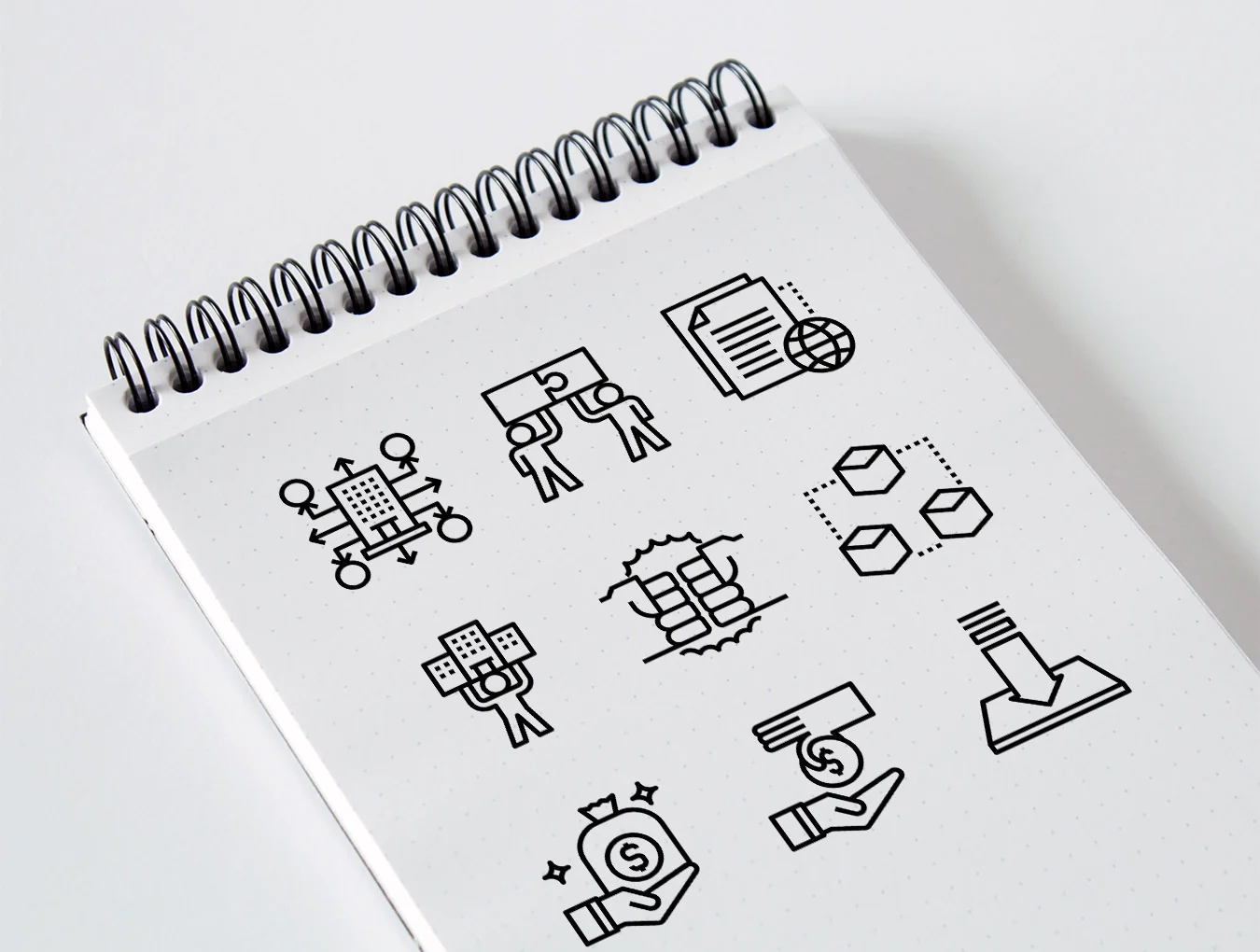 Clean Line Icons 4