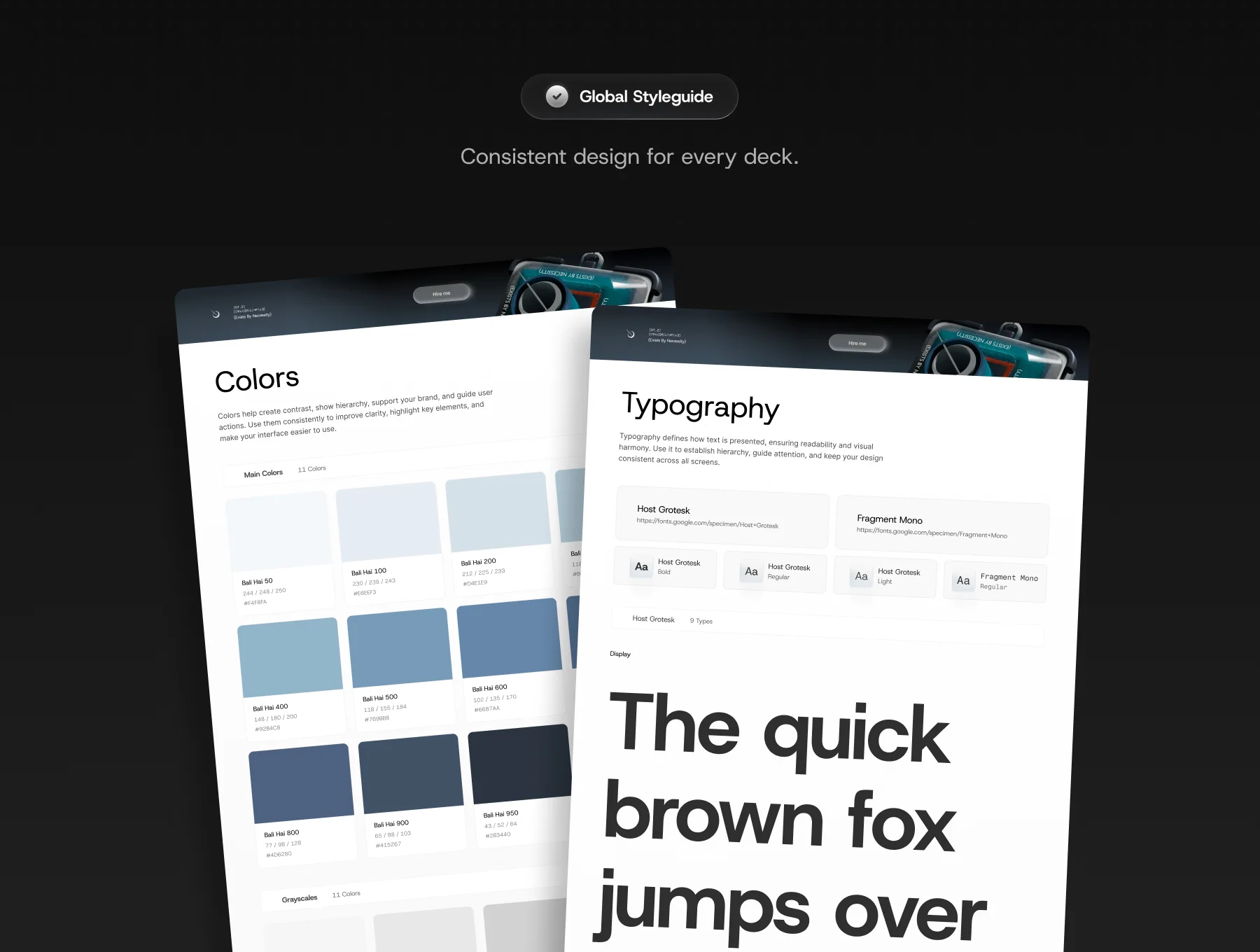 Clean & Modern  Multipurpose Presentation Kit 4