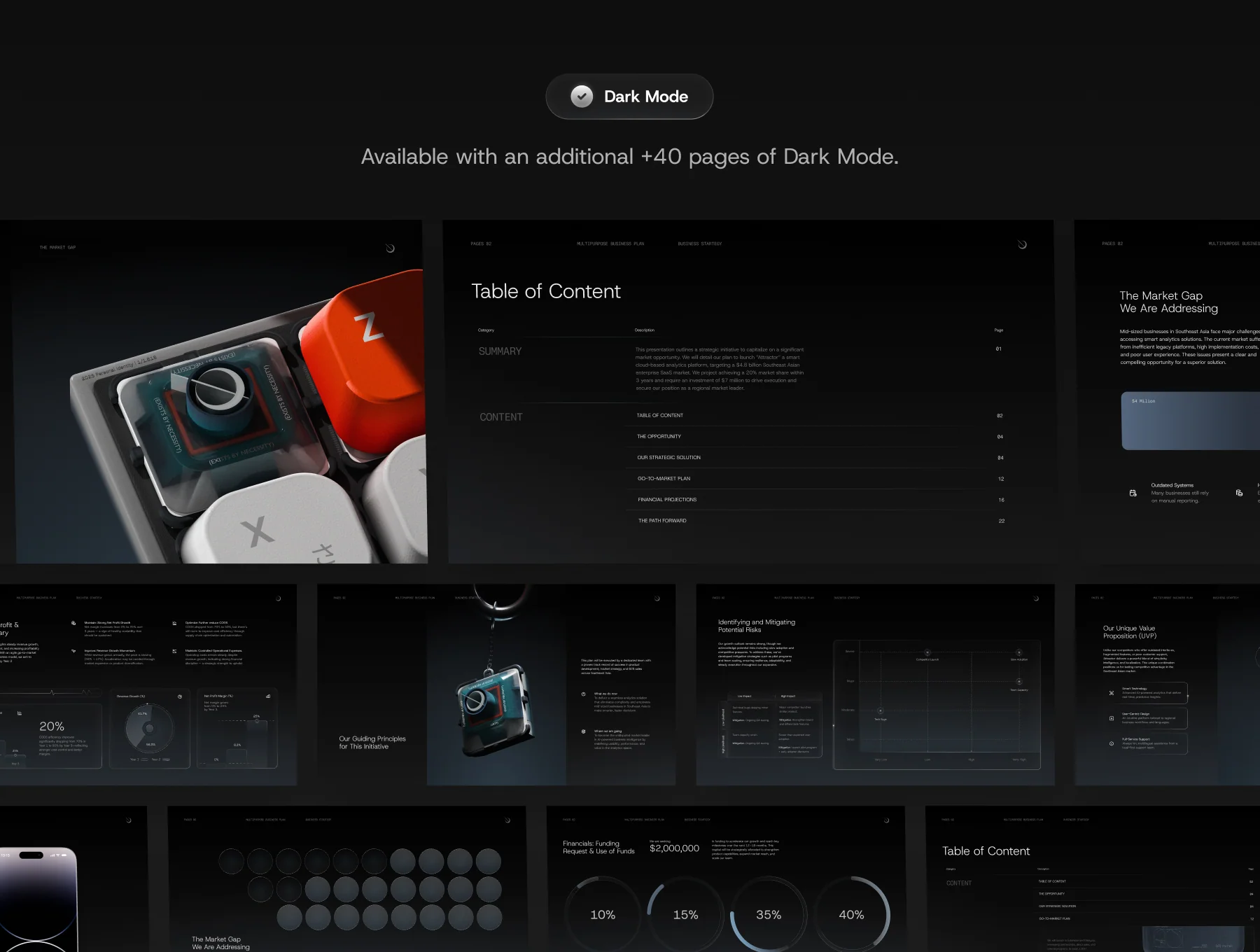 Clean & Modern  Multipurpose Presentation Kit 6