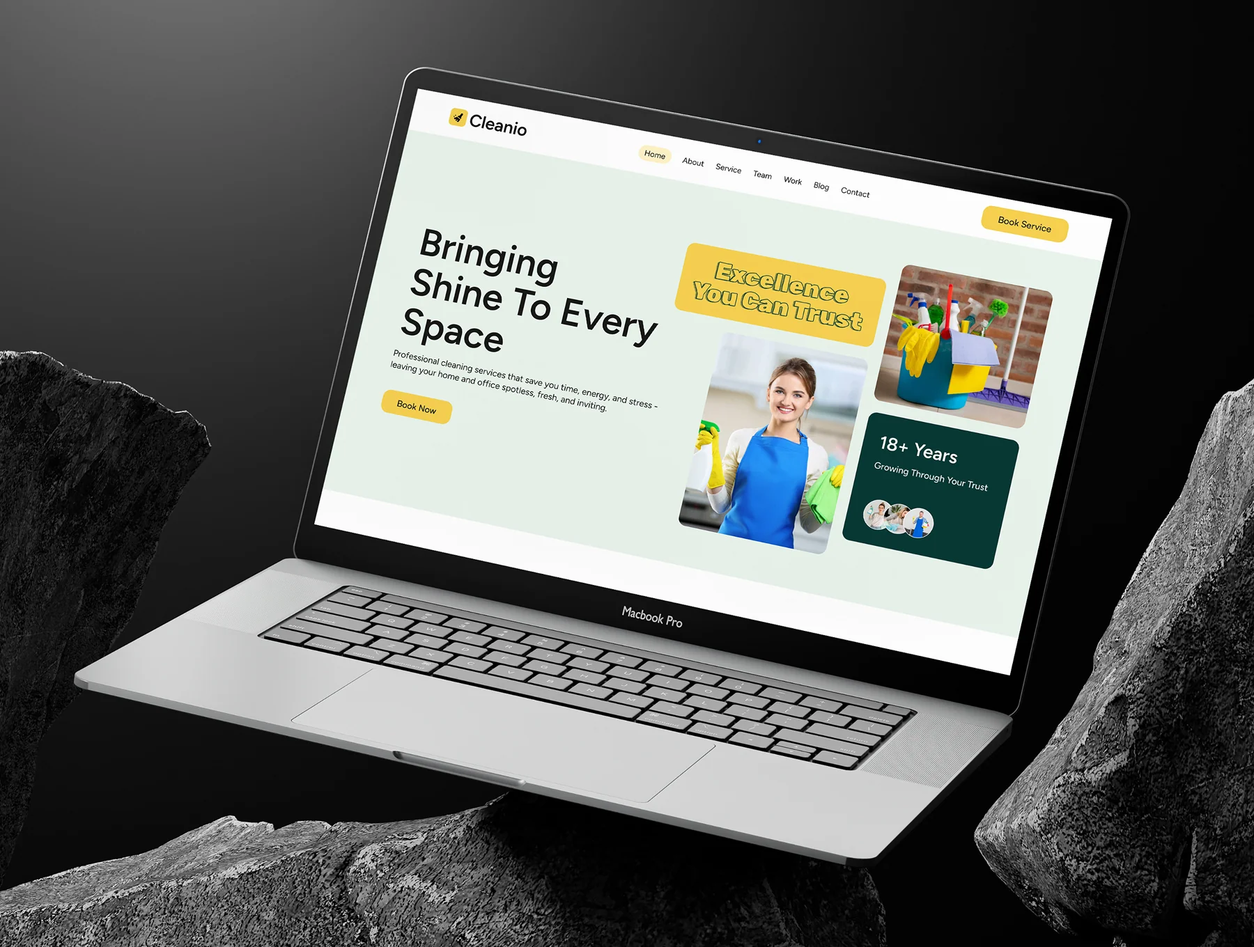 Cleanio - Home Service Website Template UI Kit 8