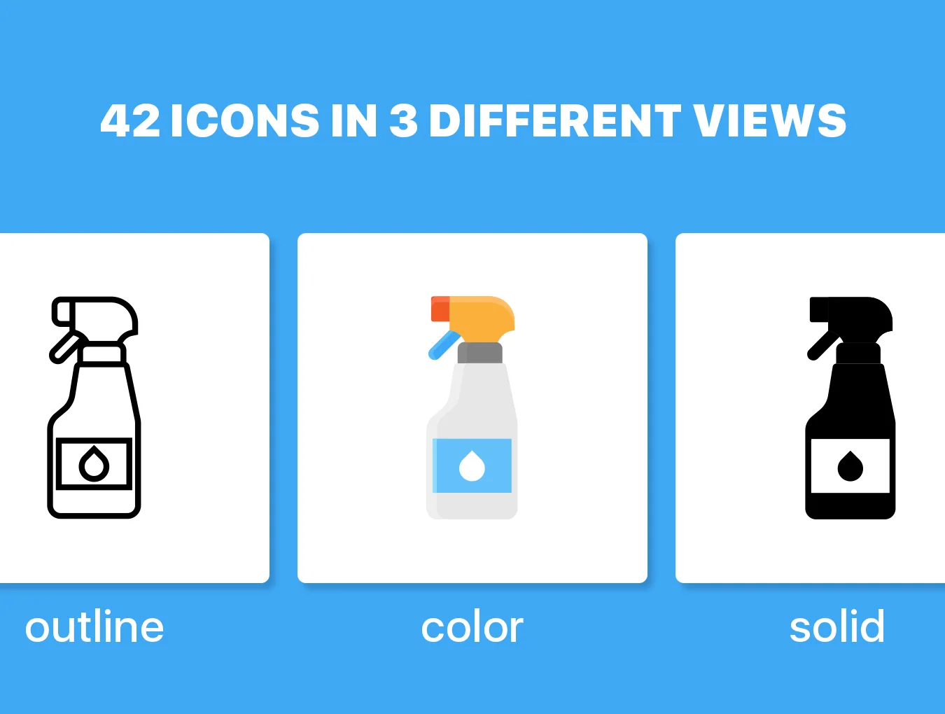 Cleanliness & Care Icons 2