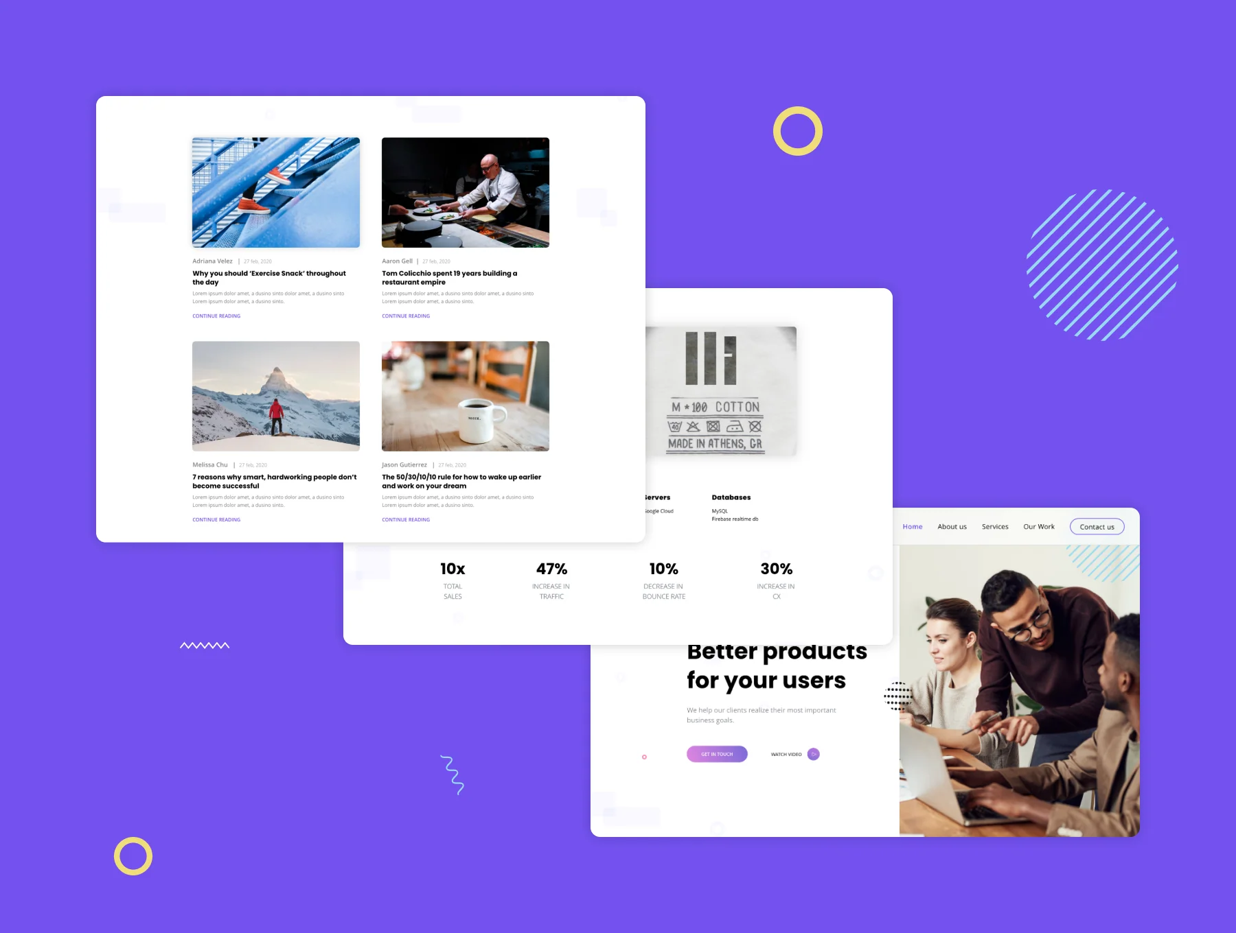 ClearAgency - Digital agency website template 4