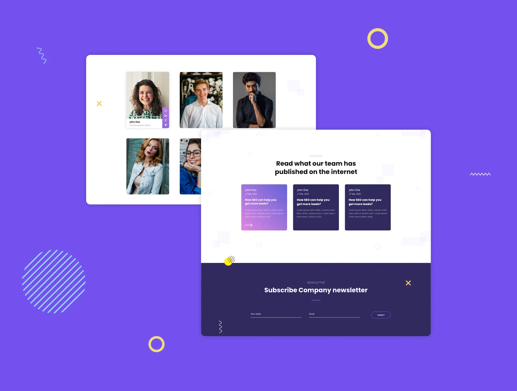ClearAgency - Digital agency website template 6